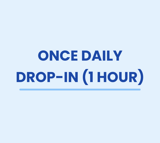Once daily drop-in (1 hour)